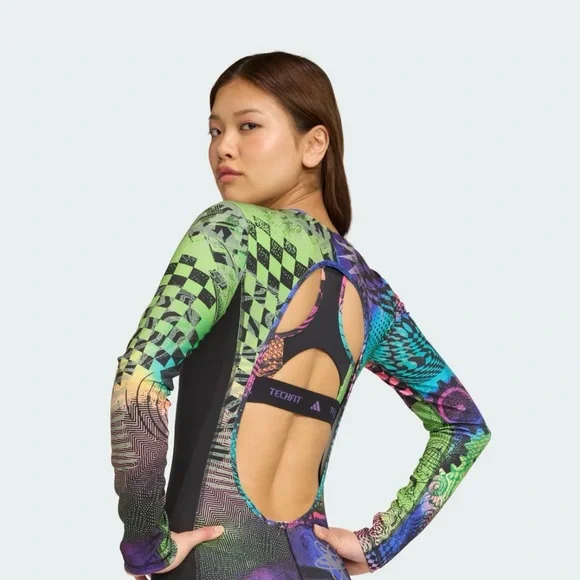 Nwot Jeremy Scott x Adidas jumpsuit sz L - Picture 4 of 12